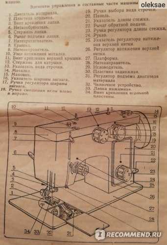Швейная машинка подольск 142: инструкция, настройка, регулировка и ремонт
