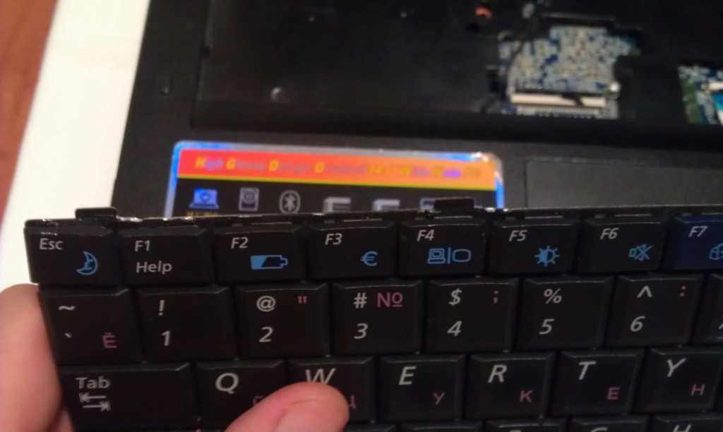 Ремонт клавиатуры ноутбука своими руками: отдельной клавиши или залитой клавиатуры