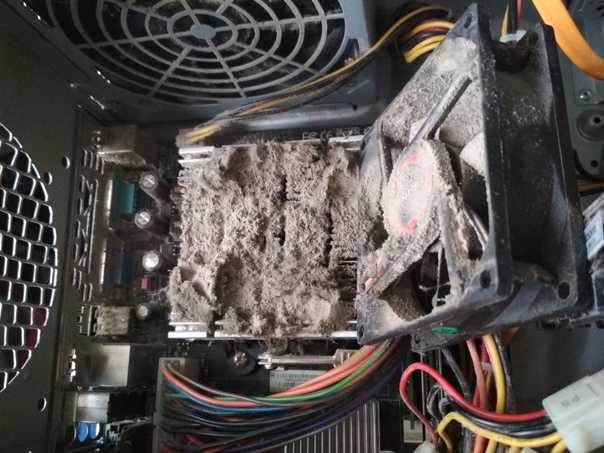 Чистка компьютера от пыли