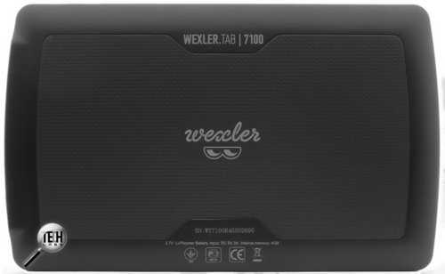 Wexler tab 7100 8gb отзывы покупателей и специалистов на отзовик