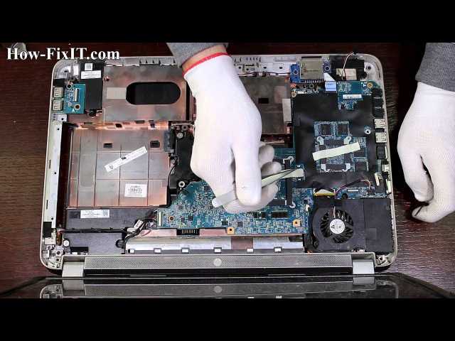 Как разобрать и почистить от пыли ноутбук hp pavilion g6 2001er - чистка разобрать ноутбук hp g6