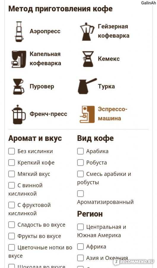 Типы кофеварок и их отличия, плюсы и минусы, какую лучше выбрать