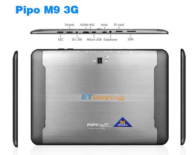 Pipo m9 pro 3g отзывы