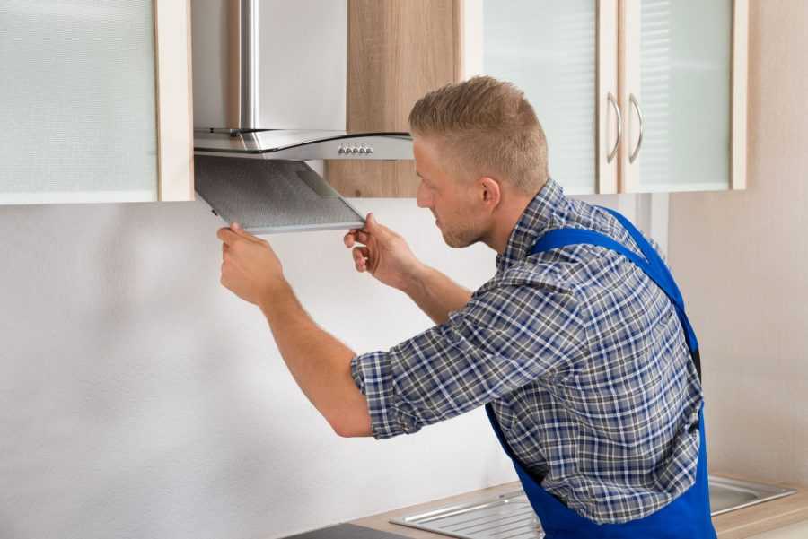 Вытяжка кухонная: ремонт сделать самому своими руками