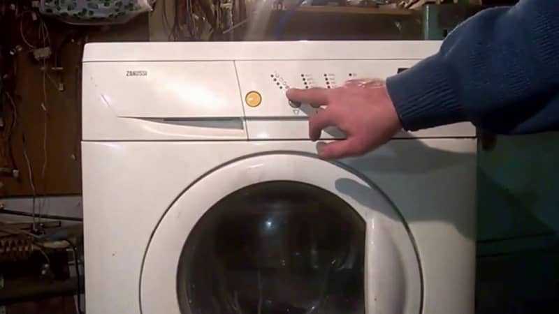 Установка, подключение и эксплуатация стиральной машины занусси