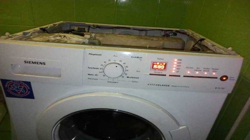 Схема ремонта стиральной машины сименс