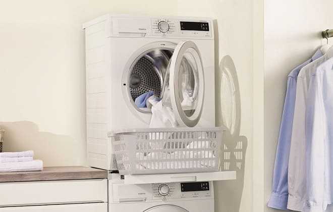 Как установить сушильную машину на стиральную: варианты монтажа, инструкция