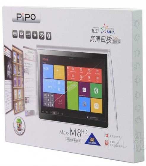 Обзор планшета pipo m8 pro 3g