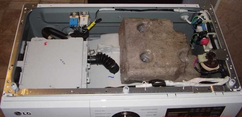 Как разобрать стиральную машину lg