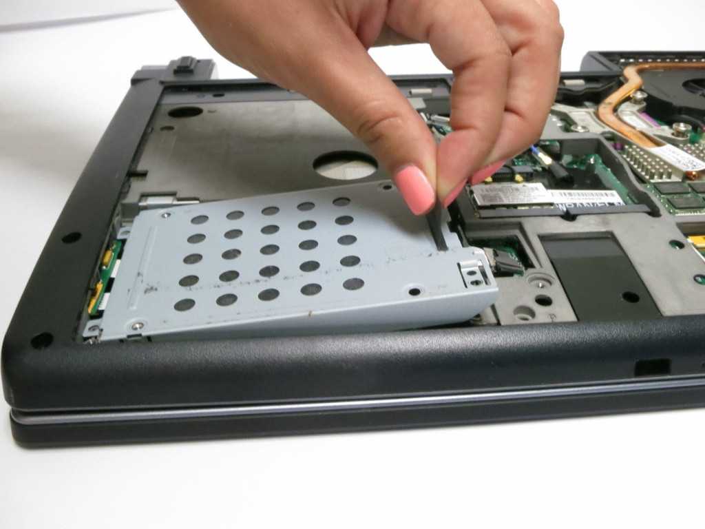 Замена жесткого диска на ноутбуке