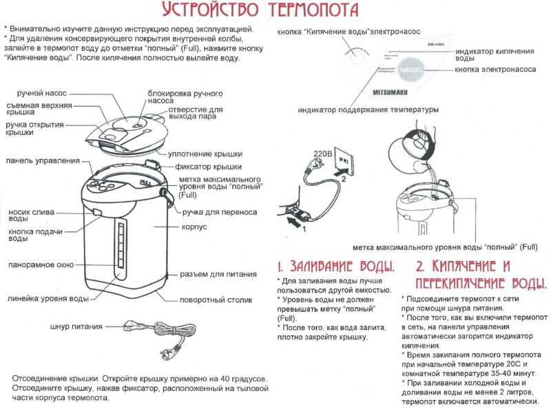 Ремонт термопота своими руками: разборка устройства, причины поломок и их устранение