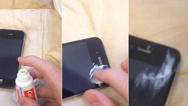 Как быстро убрать царапины с экрана телефона