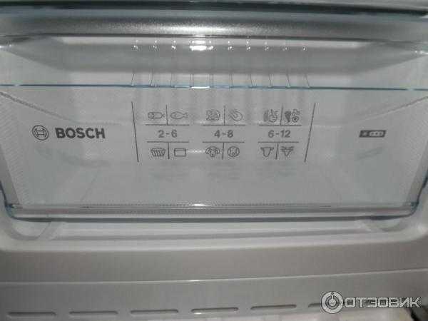 Что означает мигание индикатора морозильной камеры холодильника bosch