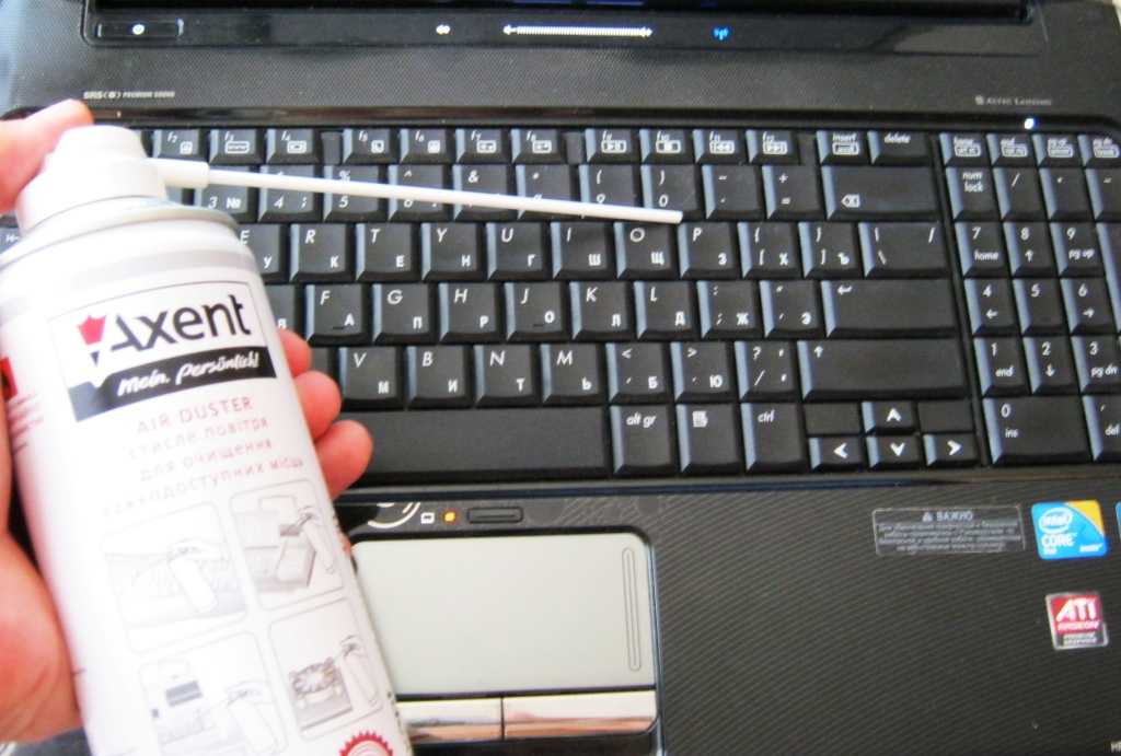 Как почистить клавиатуру ноутбука своими руками