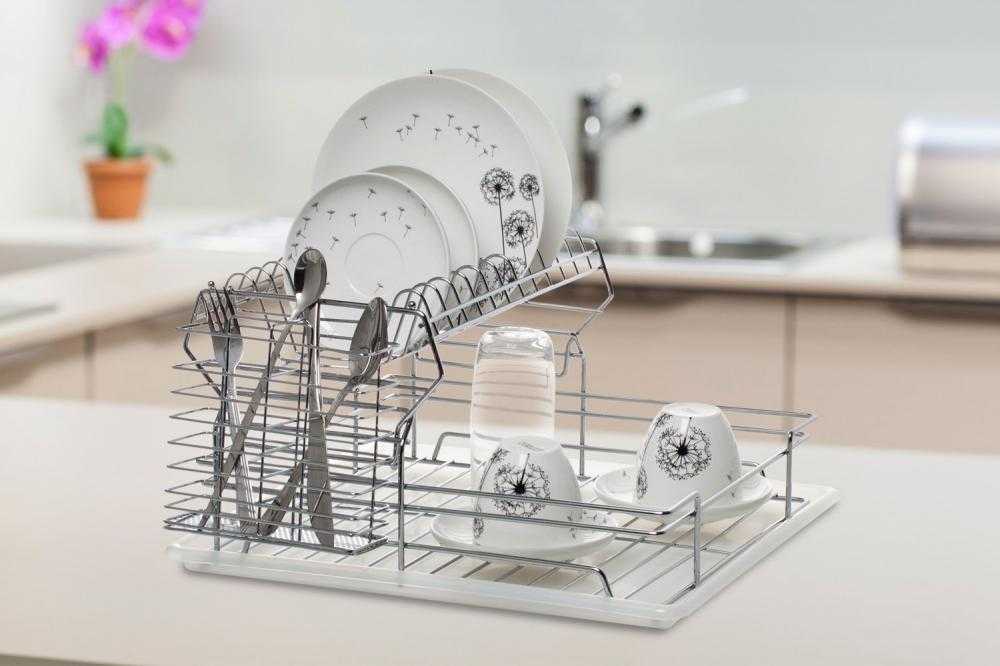 Сушилка для посуды в шкаф: описание встроенных угловых кухонных сушилок для тарелок и других моделей