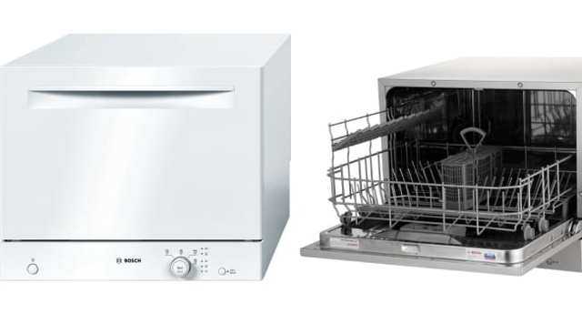 Обзор компактных посудомоечных машин bosch