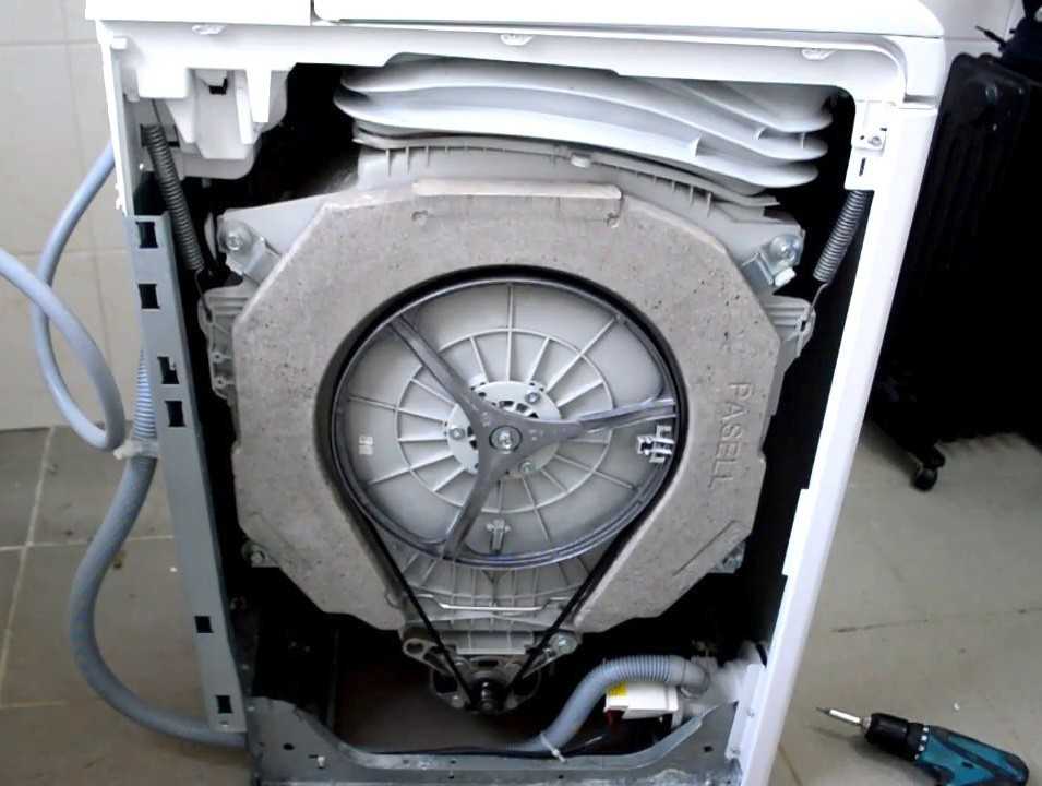 Ремонт барабана стиральной машины вирпул с вертикальной загрузкой своими руками
