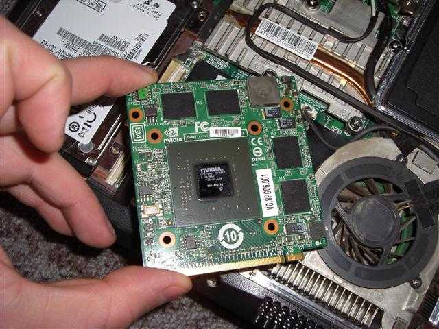 Особенности ремонта видеокарты ноутбука
