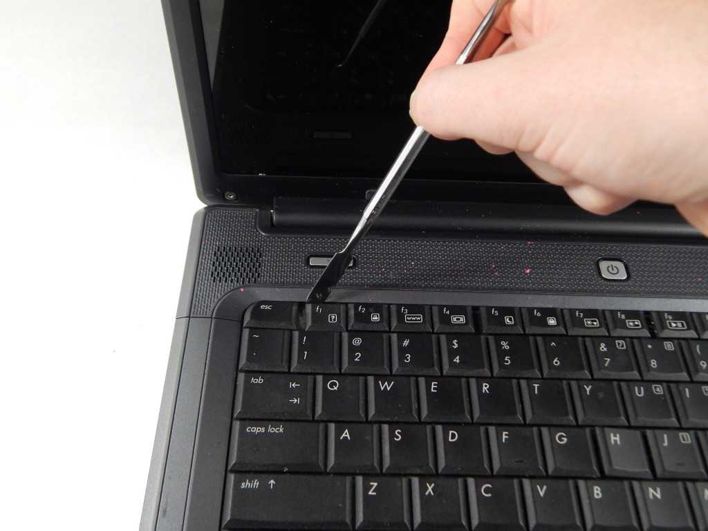 Очистка клавиатуры ноутбука в домашних условиях