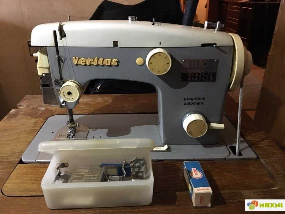 Швейные машины veritas (гдр) - полный обзор, модели, инструкции